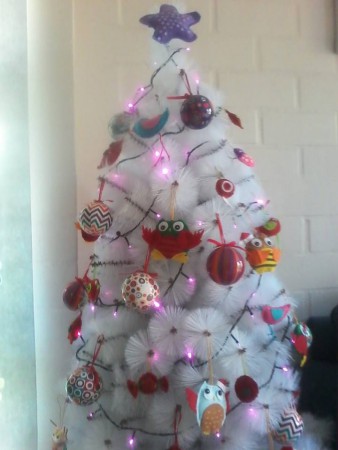 Adornos navideños pañolenci (Valor desde $2.000.- CLP)