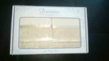 Juego sábanas 2 plazas crudo Bolillo ($20.000.- CLP)